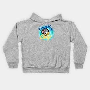 Everything wheel bee Okay Kids Hoodie